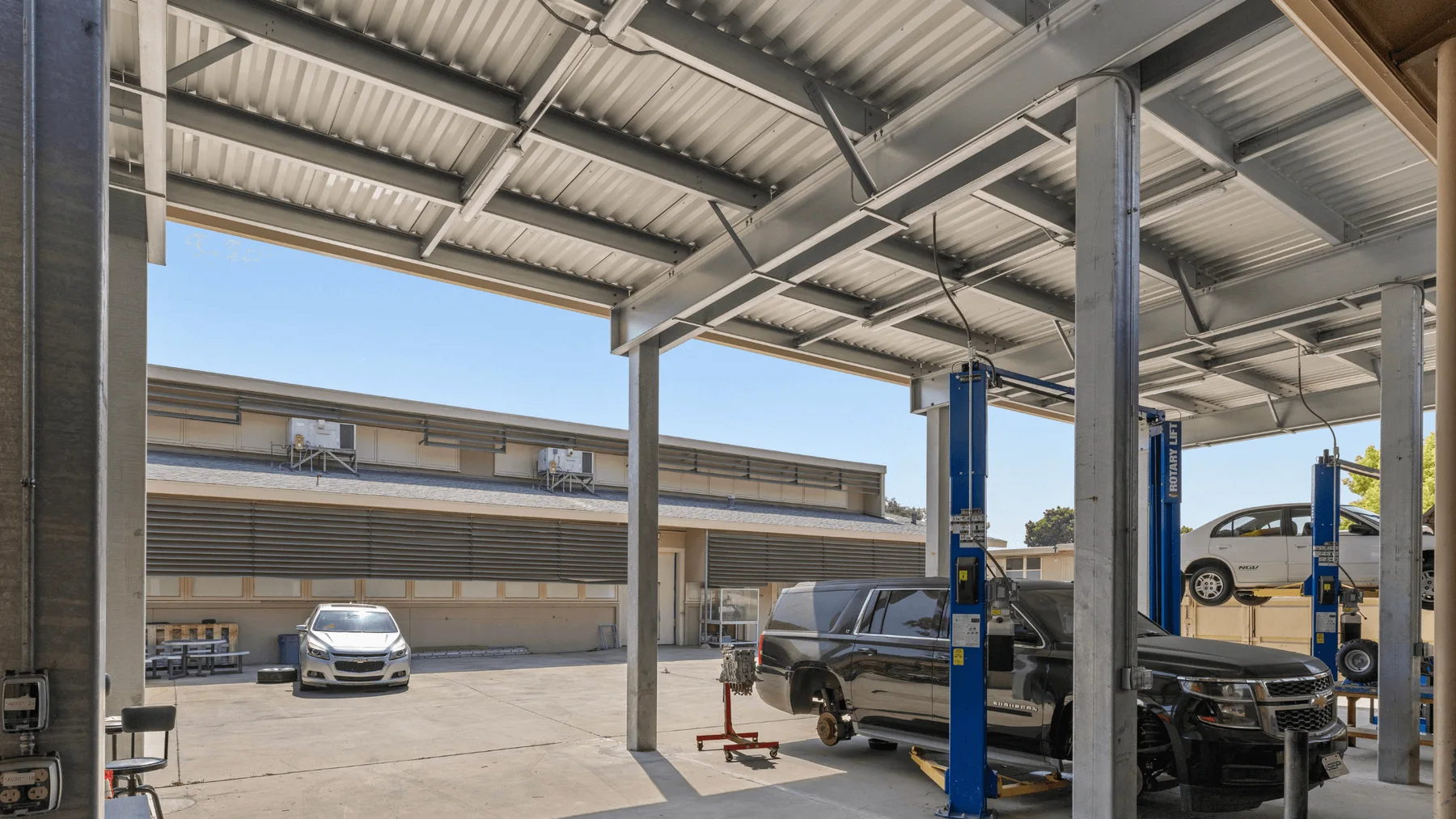 Bellflower High School: dsa pre-check playground canopy