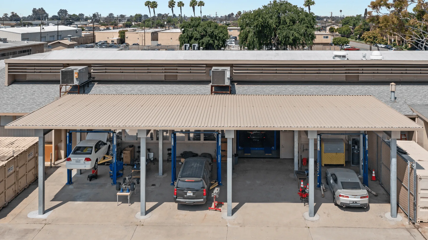 Bellflower High School: dsa pre-check playground canopy, view 4