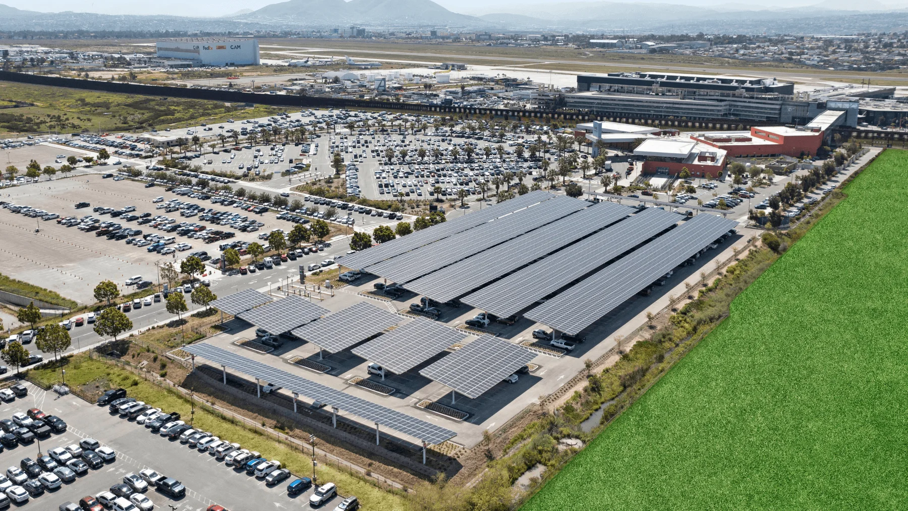 Cross Border Xpress: solar carport