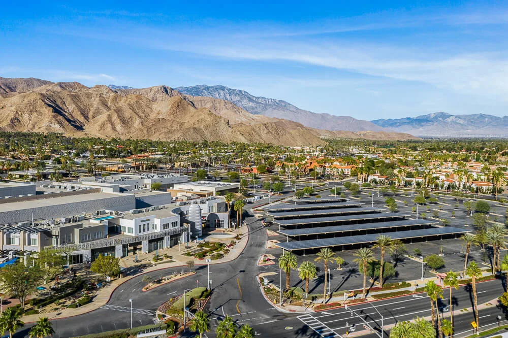 The River Mall: solar photovoltaic carports