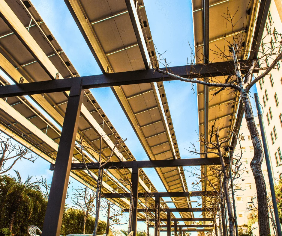 1930 Wilshire Blvd: custom shade structures