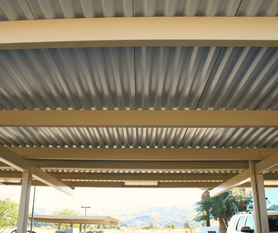 Agua Caliente: non-solar carports