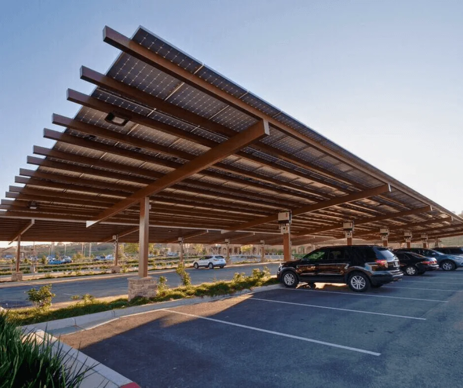 Alga Norte Park: custom solar structures