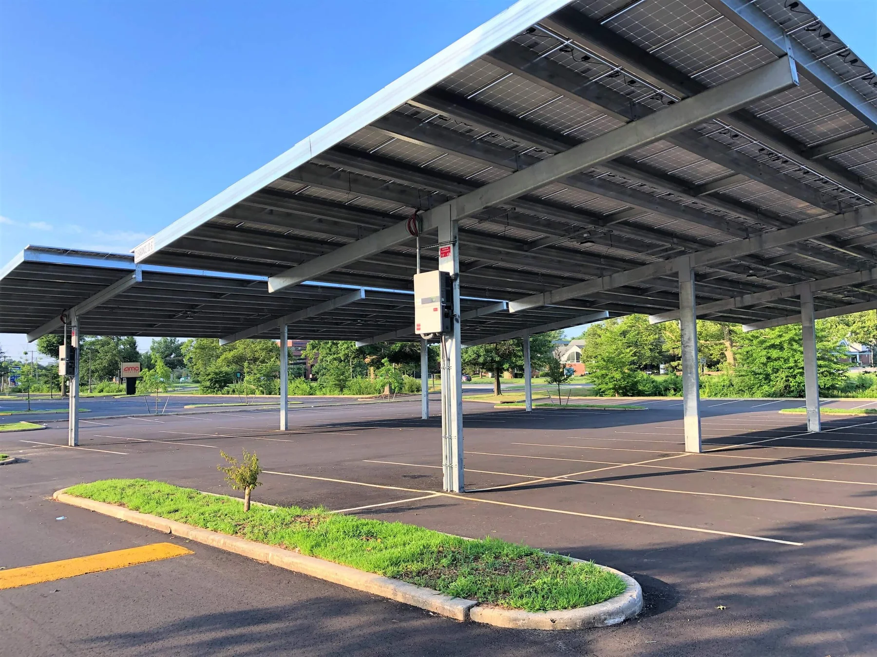 AMC Marlton: solar photovoltaic carports
