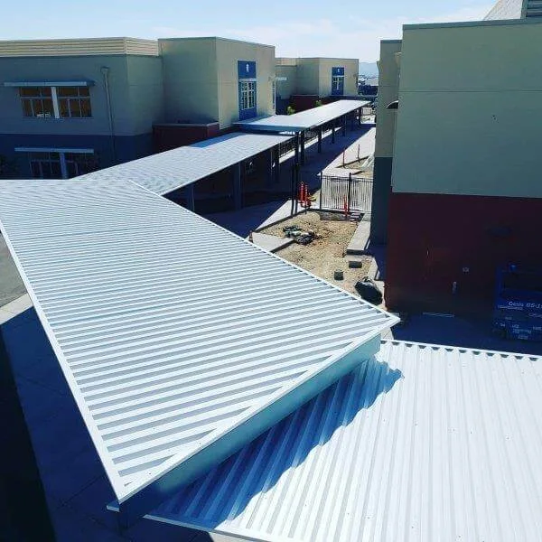 Cottonwood Creek School: dsa shade structures