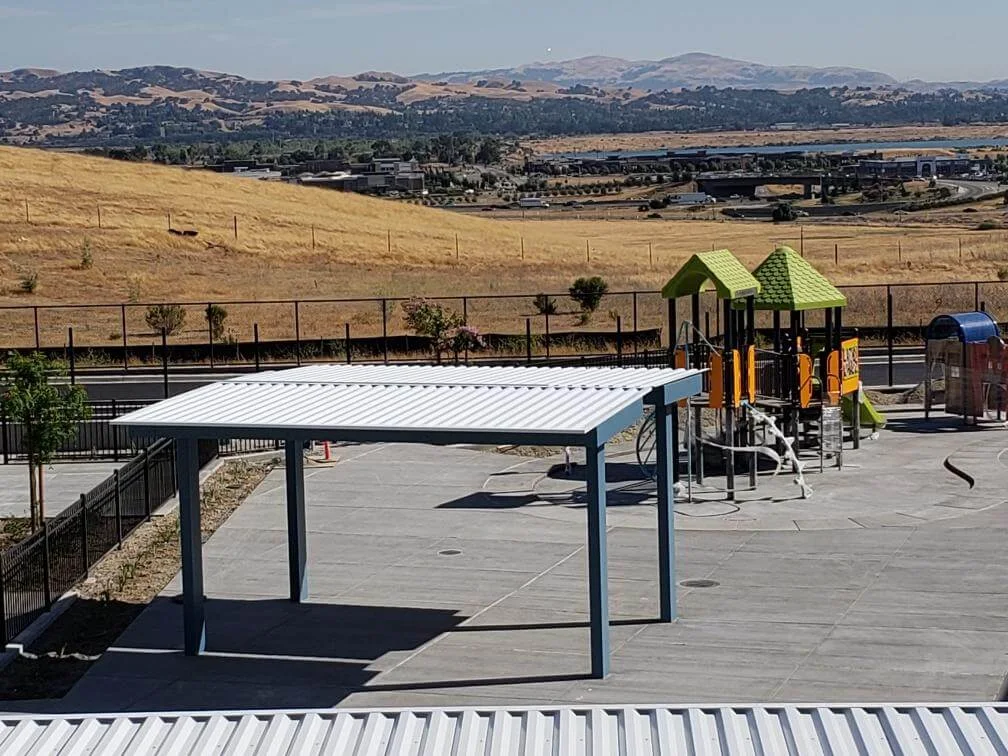 Cottonwood Creek School: dsa shade structures