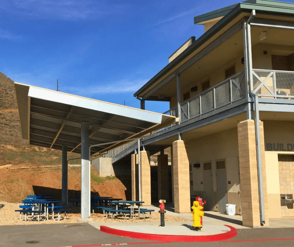 Dehesa Elementary School: dsa shade structures