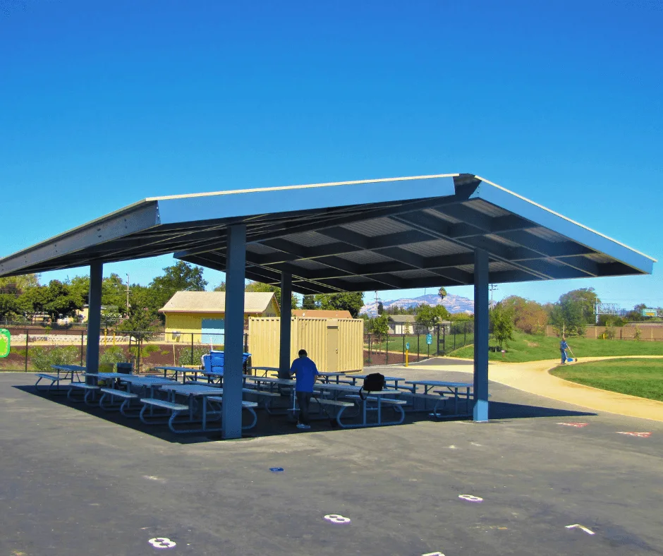 Dublin Elementary School: dsa shade structures