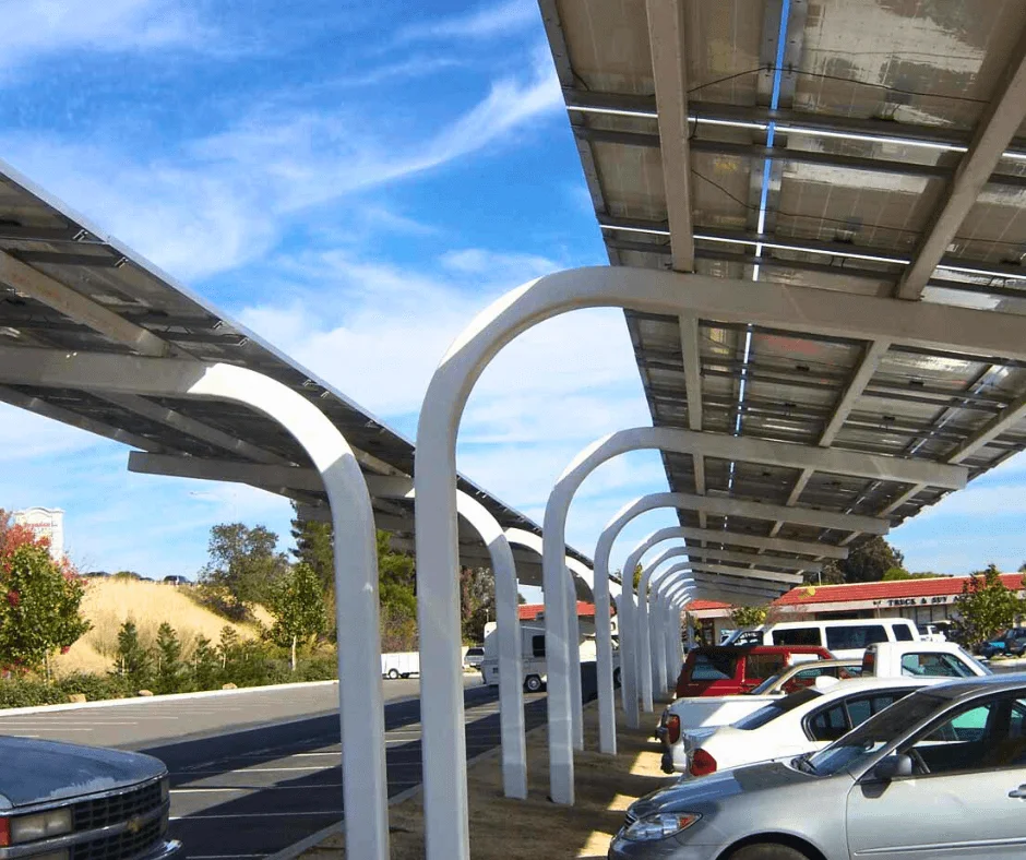 Foothill College: custom solar structures