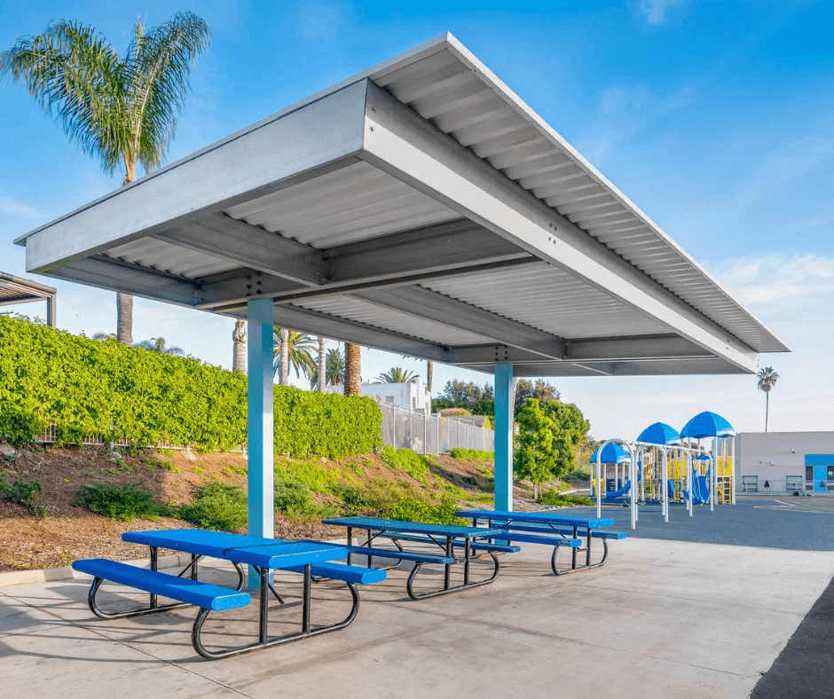 Magnolia Elementary School: dsa shade structures