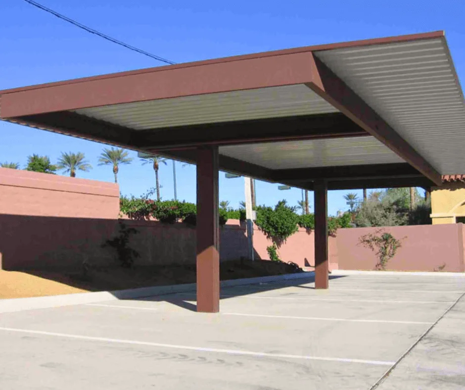 Palm Desert Office: non-solar carports