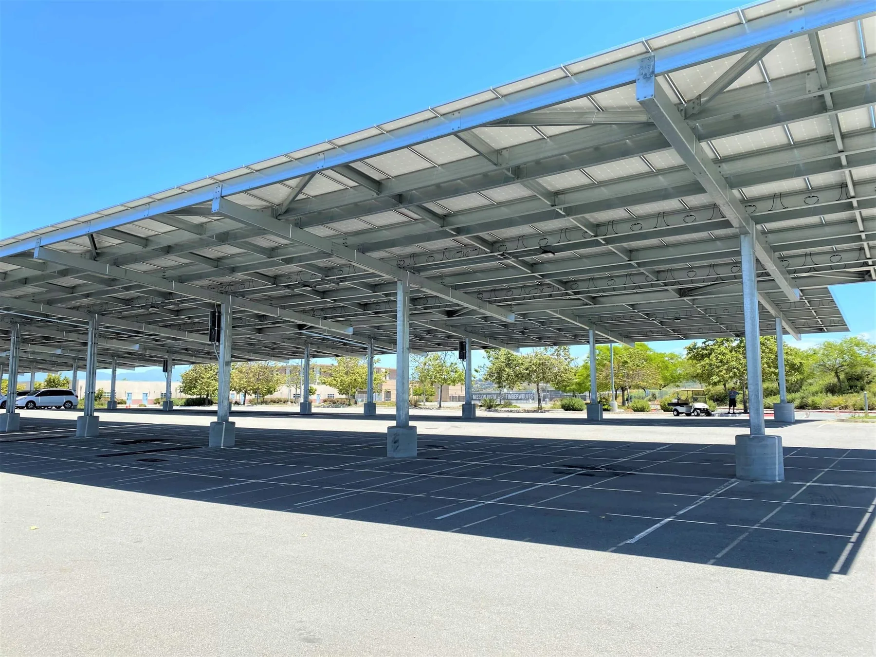 Vista Unified School District: dsa solar carports