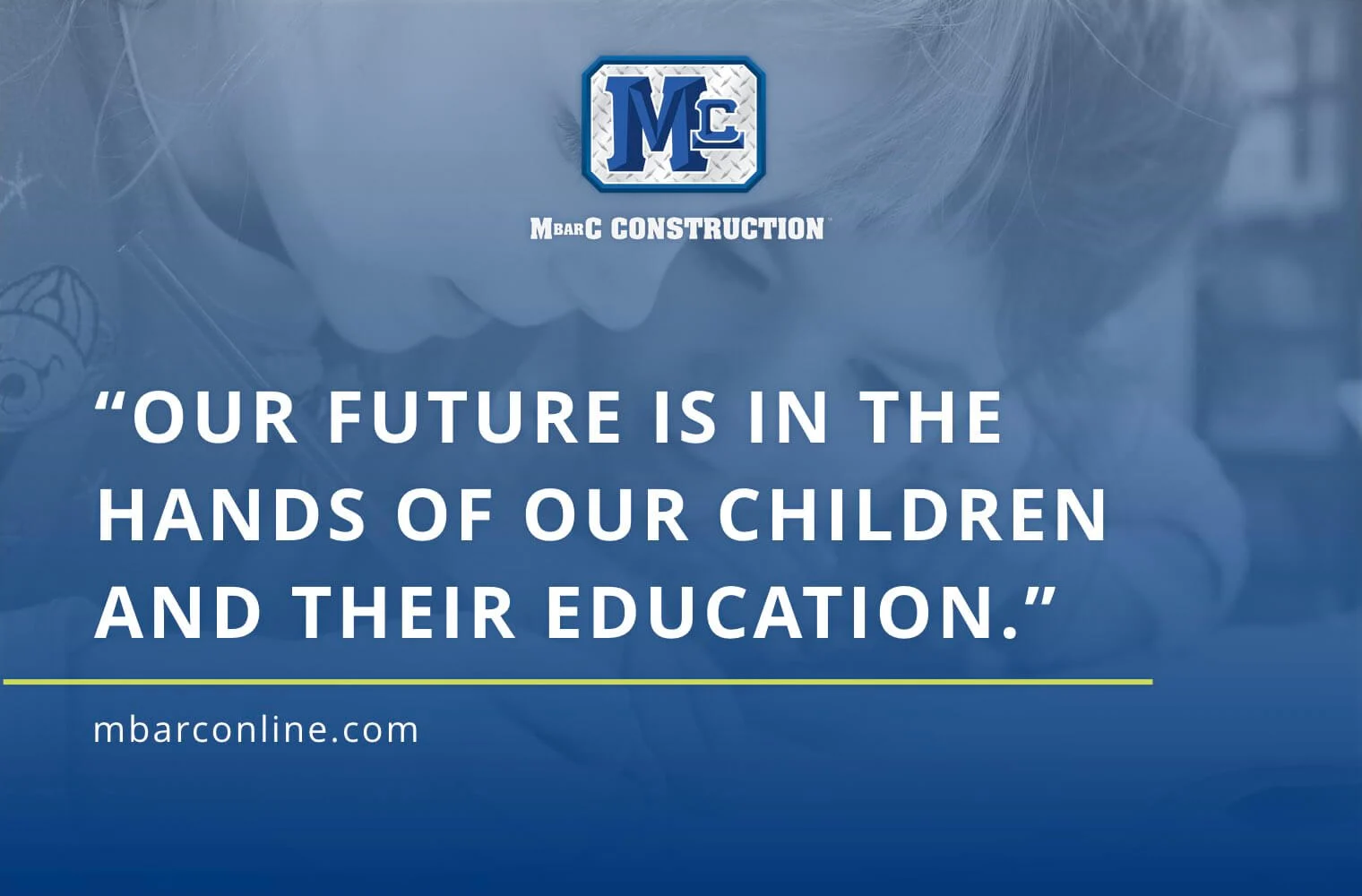 Kids are our future.