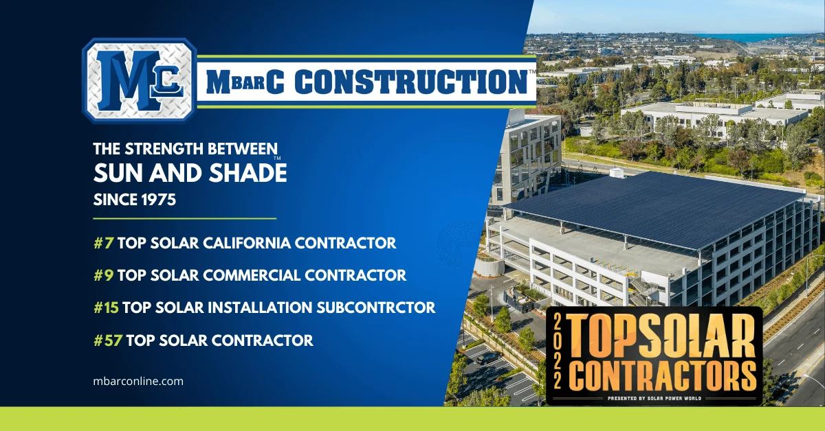 M Bar C Construction Takes Top Spot on 2022 Top Solar Contractors List