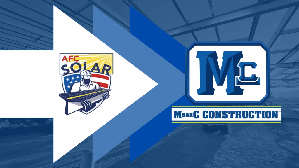 M Bar C Construction Acquires AFC Solar
