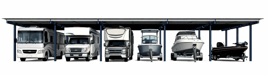RV & Boat Storage Canopy